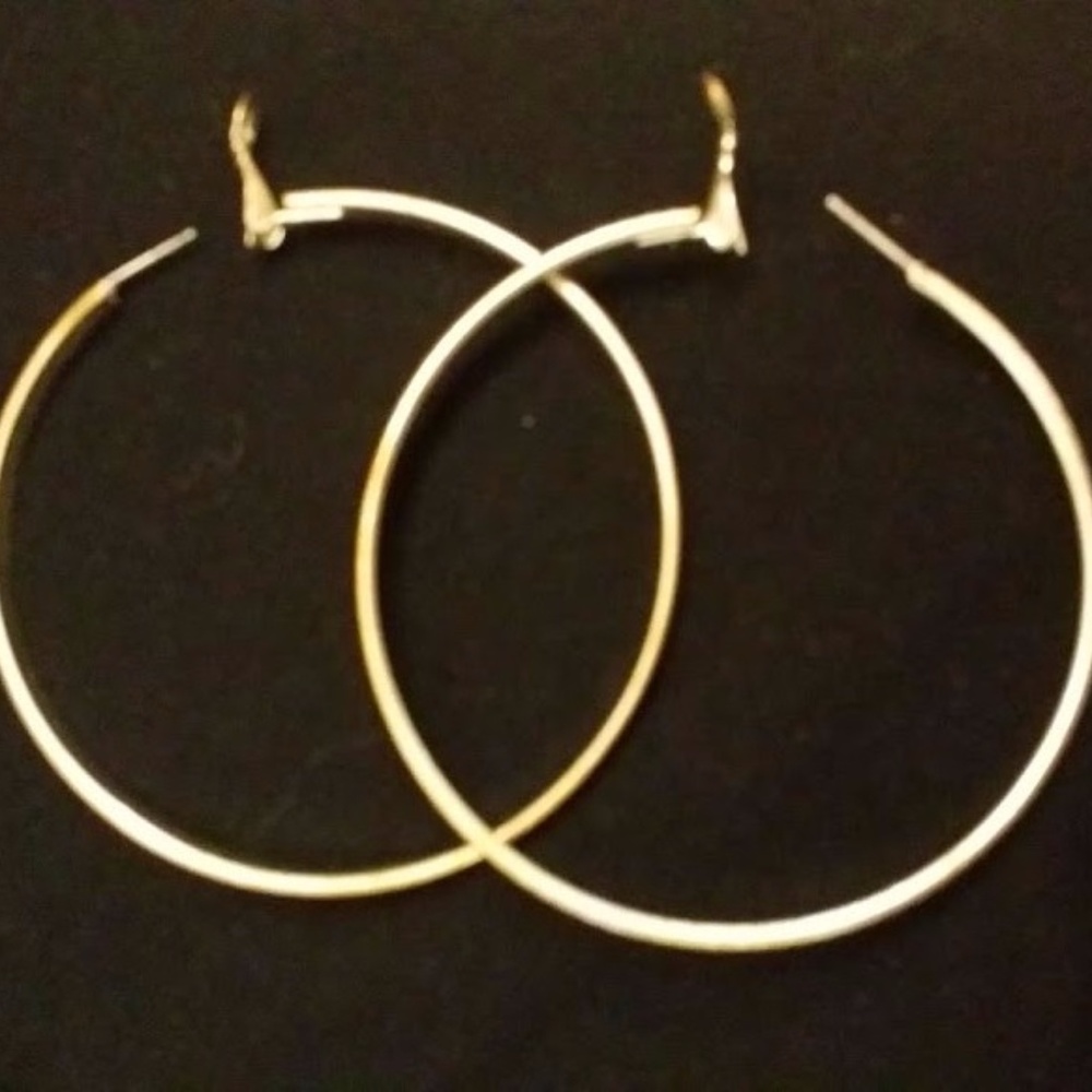 Silver Hoop Earrings